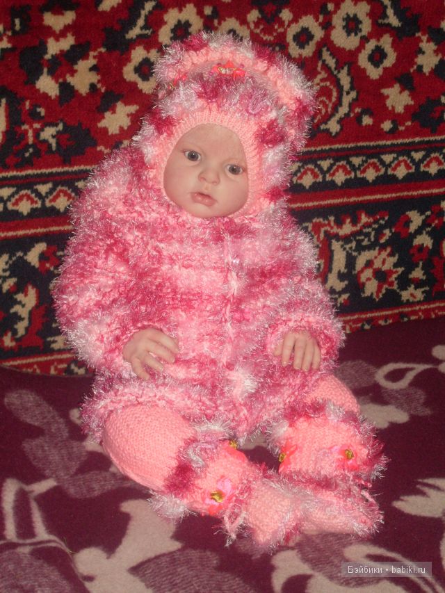 одежда своими руками, вязанный комплект.