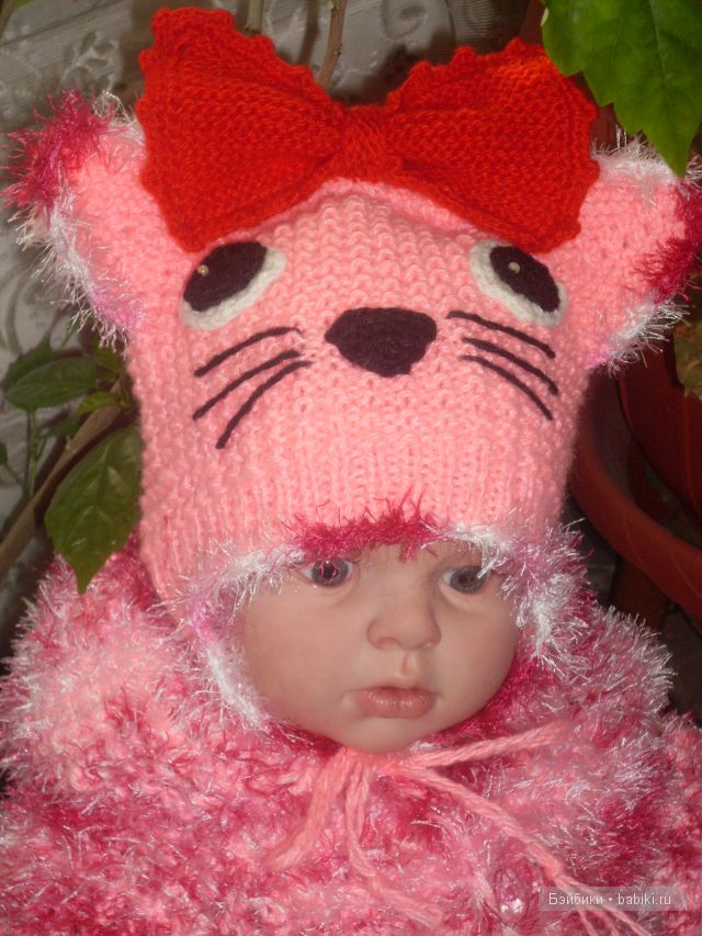 одежда своими руками, вязанный комплект.