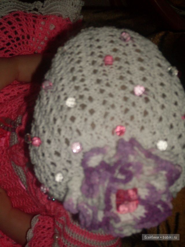 одежда своими руками, вязанный комплект.