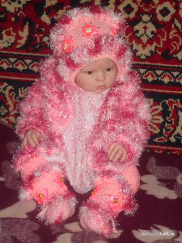 одежда своими руками, вязанный комплект.