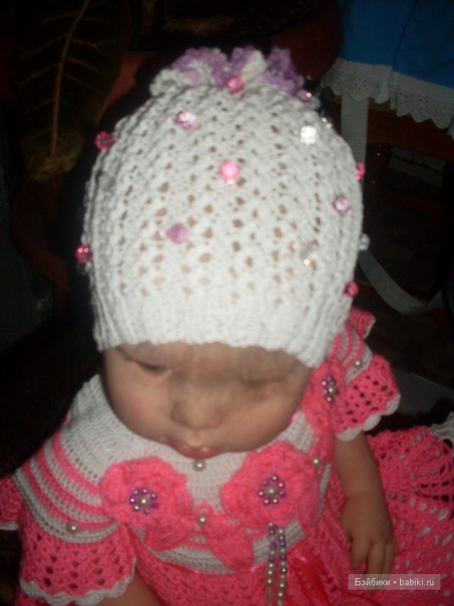 одежда своими руками, вязанный комплект.