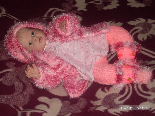 одежда своими руками, вязанный комплект.