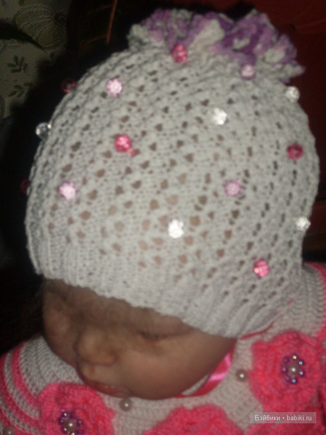 одежда своими руками, вязанный комплект.