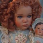 Фарфоровая характерная кукла Памелы Филлипс  «Александра»