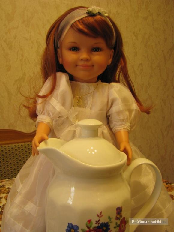 Настенка дома. Кукла Паола Рейна