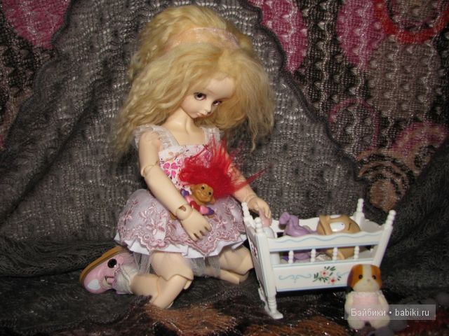 Львенок,БЖД,шарнирная кукла