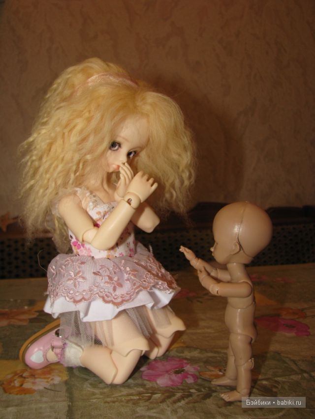 Львенок,БЖД,шарнирная кукла