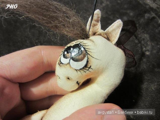 Лошадки своими руками — Текстильные игрушки и примитивы: кофейные