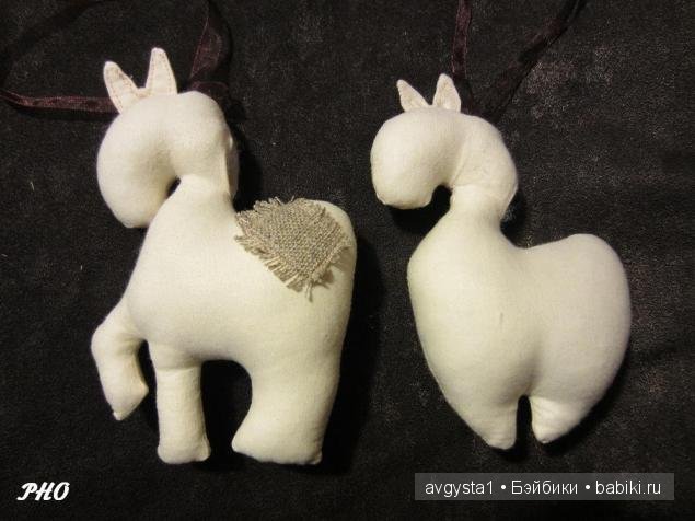 Лошадки своими руками — Текстильные игрушки и примитивы: кофейные
