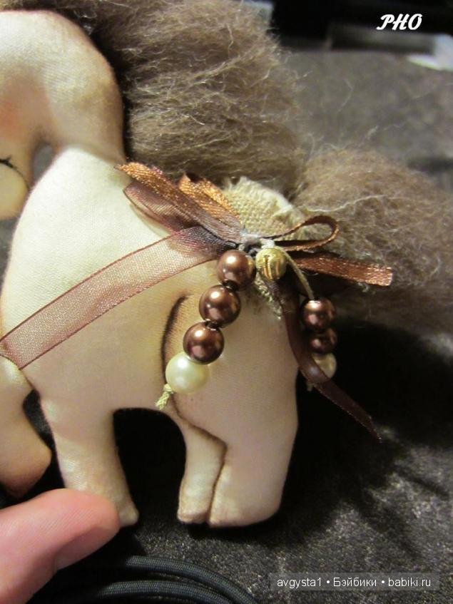 Лошадки своими руками — Текстильные игрушки и примитивы: кофейные