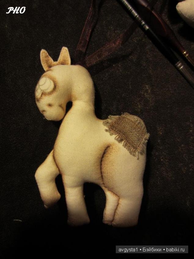 Лошадки своими руками — Текстильные игрушки и примитивы: кофейные