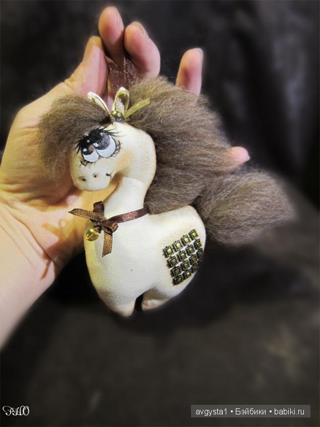 Лошадки своими руками — Текстильные игрушки и примитивы: кофейные