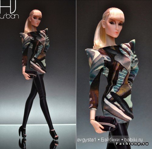 Креативная мода для шарнирных кукол (фото 9)