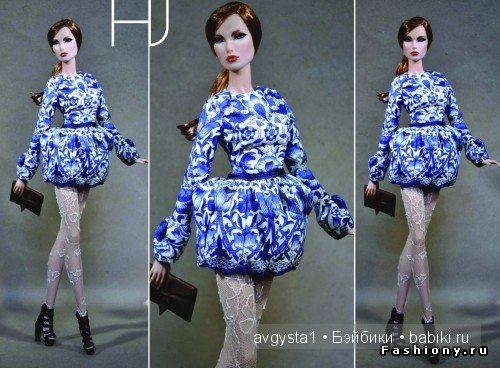 Креативная мода для шарнирных кукол