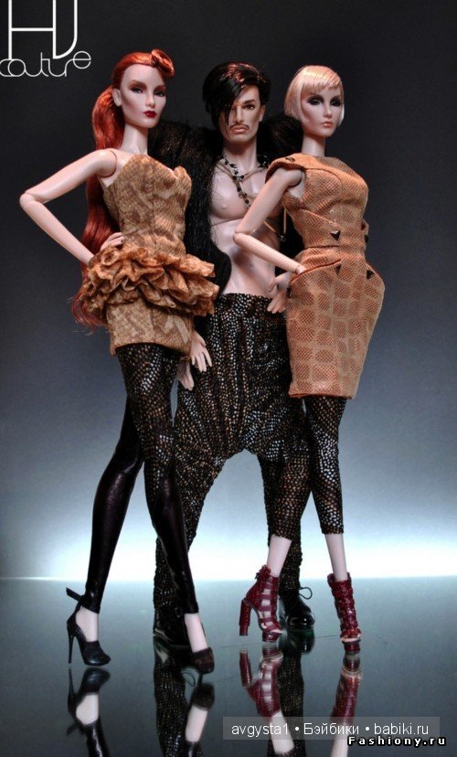 Креативная мода для шарнирных кукол