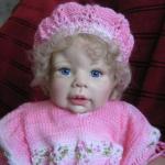 Маленькая красавица в розовом - кукла KITTY von Monika Levenig