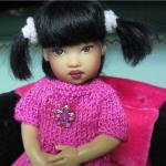 У нас обновка. Коллекционная кукла от Helen Kish