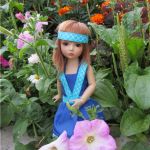 Аленка. Девочка в голубом