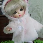 Шубка для куколки БЖД