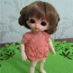 Катюшка. Новые глазки - бусинки.