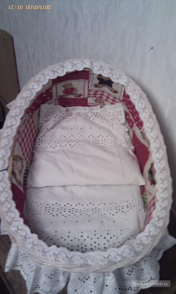 Обустройство люльки — Одежда и обувь для кукол своими руками: фото (фото 6)