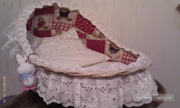 Обустройство люльки — Одежда и обувь для кукол своими руками: фото (фото 5)