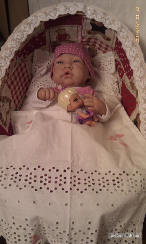 Обустройство люльки — Одежда и обувь для кукол своими руками: фото (фото 9)