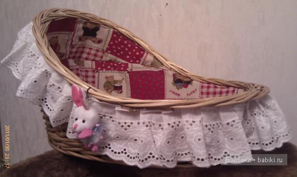 Обустройство люльки — Одежда и обувь для кукол своими руками: фото (фото 4)