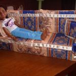 Когда у меня поселилась моя смуглая красавица. Диван для куклы своими руками