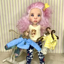 Ману маленькая швея. Куклы Филенко