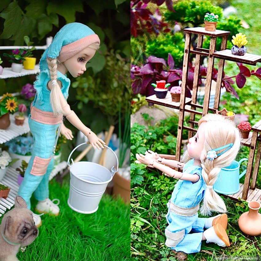 Юные цветочницы — Фотоистории с куклами BJD (БЖД): сериалы (фото 3)