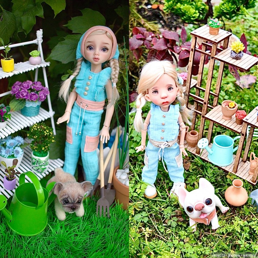 Юные цветочницы — Фотоистории с куклами BJD (БЖД): сериалы (фото 4)
