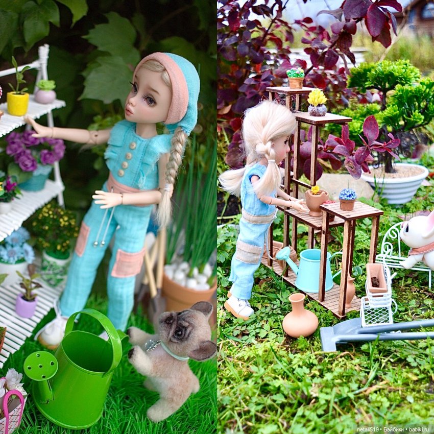 Юные цветочницы — Фотоистории с куклами BJD (БЖД): сериалы (фото 2)