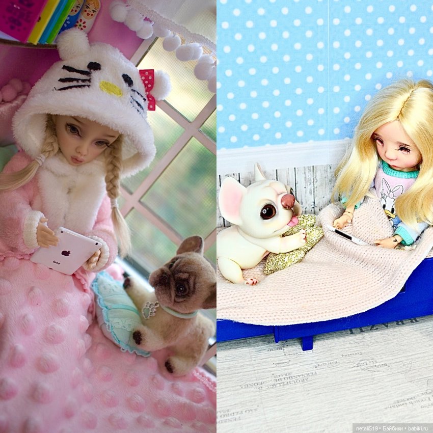 Юные цветочницы — Фотоистории с куклами BJD (БЖД): сериалы