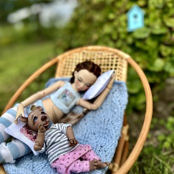 Дружба Пайпер (Black Cherry Dolls) и Понги (Мила Сурова-i)