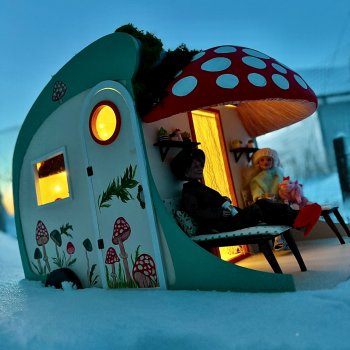 Домик 🍄 грибочек )