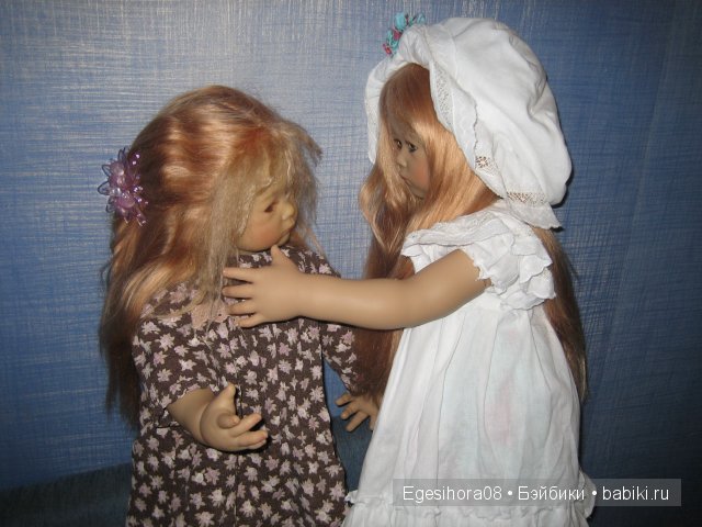 Сестрёнки Бэттэ и Викки от Annette Himstedt (фото 3)