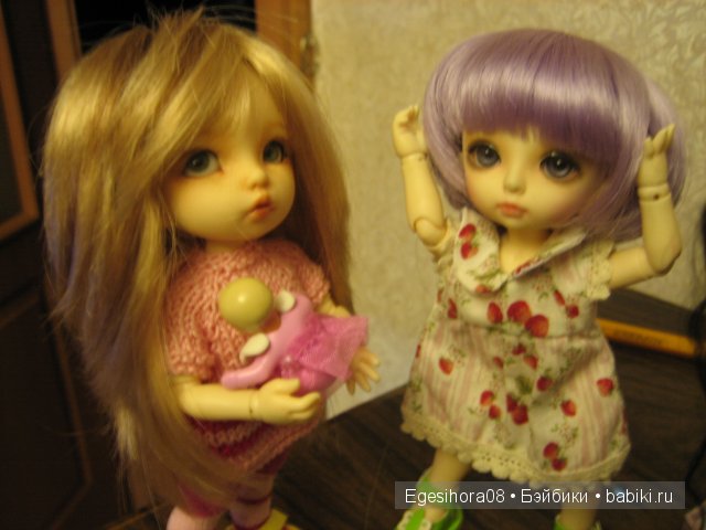 Как мы встречали Новый год! Шарнирные куклы