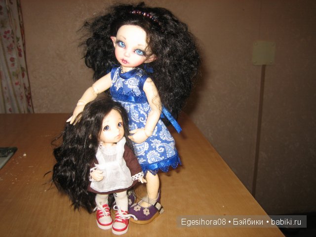 Как мы встречали Новый год! Шарнирные куклы (фото 3)