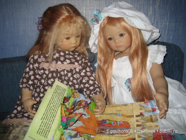 Сестрёнки Бэттэ и Викки от Annette Himstedt