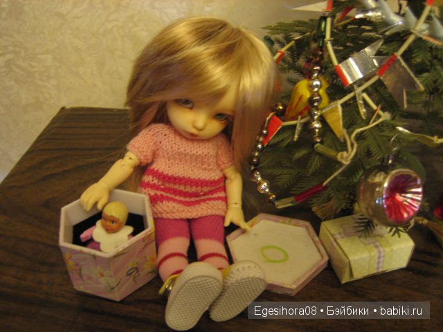 Как мы встречали Новый год! Шарнирные куклы