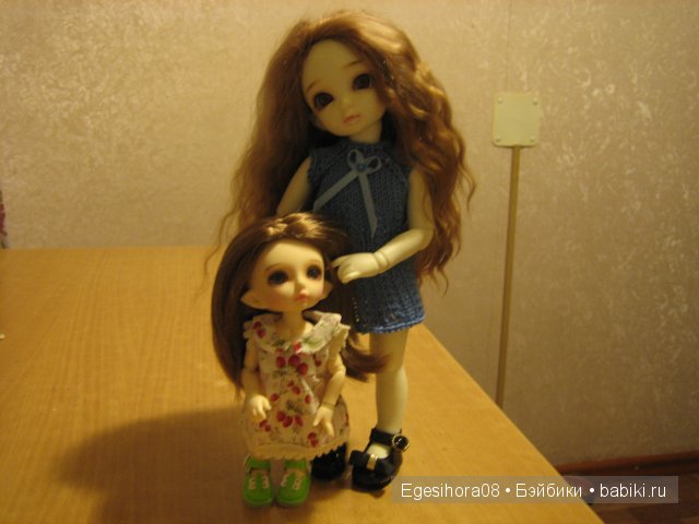 Как мы встречали Новый год! Шарнирные куклы (фото 4)