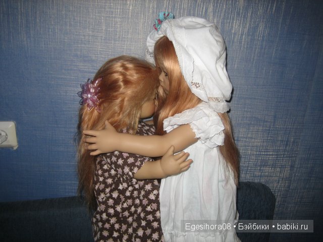 Сестрёнки Бэттэ и Викки от Annette Himstedt (фото 4)