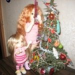 Как мы встречали Новый год! Шарнирные куклы