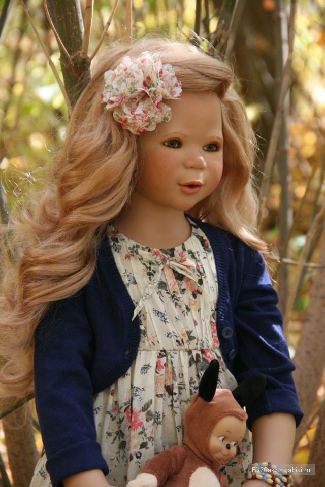 Tilda и Milla от Annette Himstedt. Прогулка в лесу (фото 4)