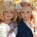 Tilda и Milla от Annette Himstedt. Прогулка в лесу