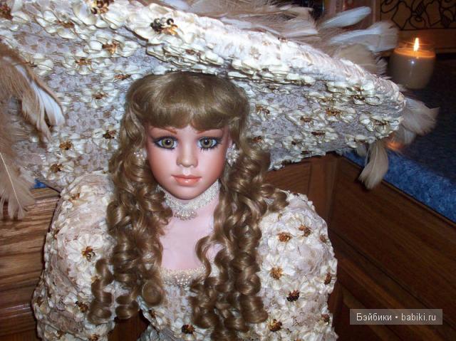 Шикарная фарфоровая кукла от Rustie
