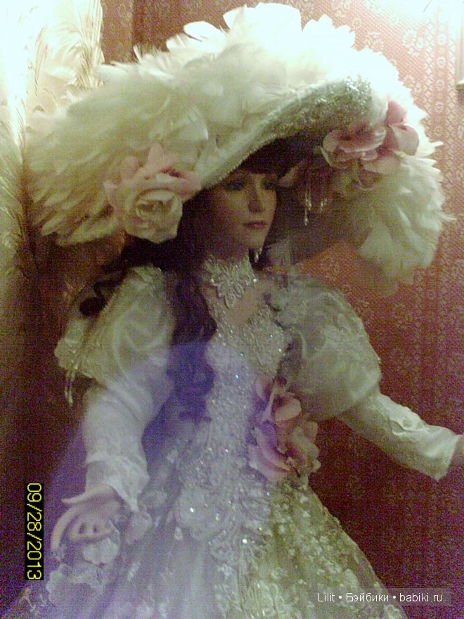 Очаровательная фарфоровая кукла Анастасия от Rustie (фото 6)