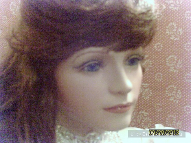 Очаровательная фарфоровая кукла Анастасия от Rustie (фото 10)