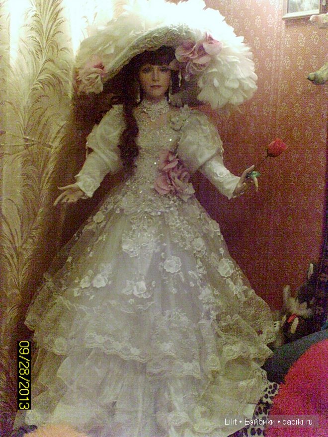 Очаровательная фарфоровая кукла Анастасия от Rustie (фото 5)